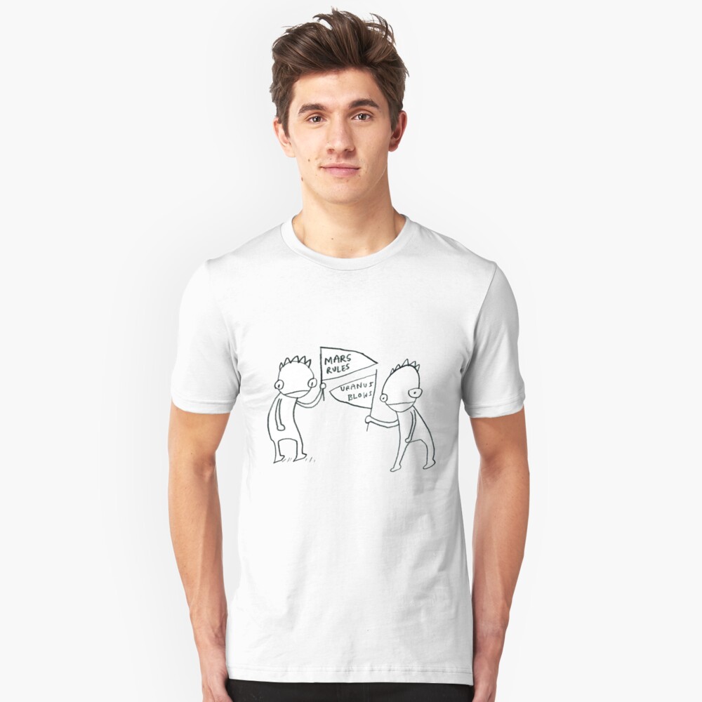 Intergalactic Sports Fans Slim Fit T-Shirt