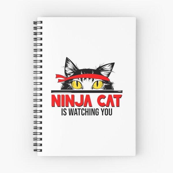 Item preview, Ninja Cat is watching you designed and sold by Tagesapfel.