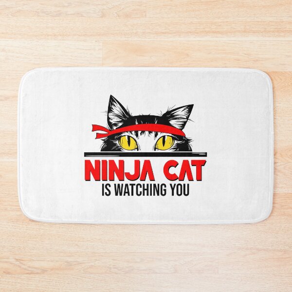 Item preview, Ninja Cat is watching you designed and sold by Tagesapfel.
