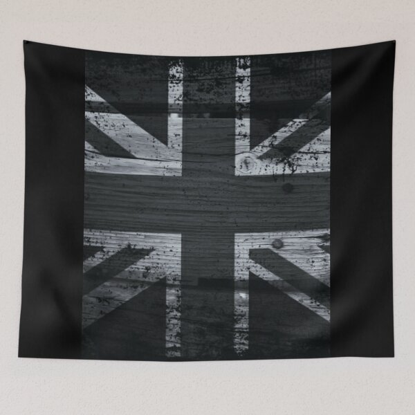 Item preview, Black and white UK flag  designed and sold by AYACHI90.