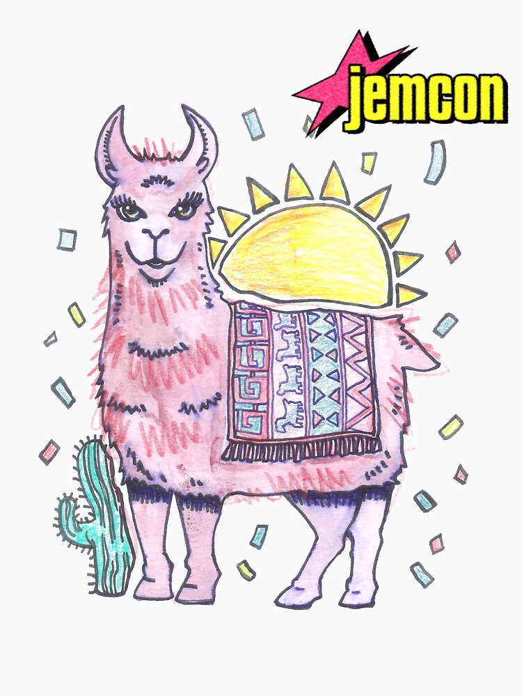 Thumbnail 7 of 7, Classic T-Shirt, Jem & The Holograms - Rama Llama (With JemCon Logo) designed and sold by JemCon.