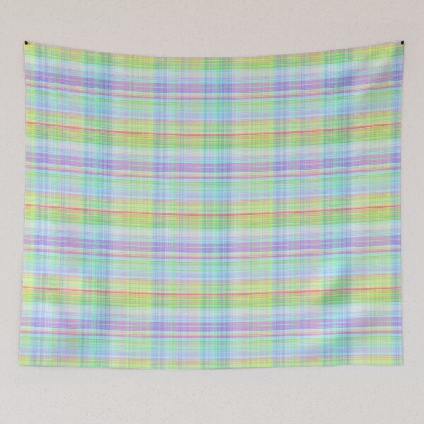 Item preview, Cute Back To School Water Colored Checkered Green Plaid Design  designed and sold by Poshtart.