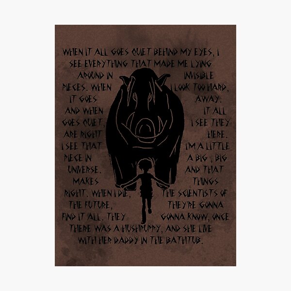 Item preview, Beasts of the Southern Wild designed and sold by SallySparrowFTW.