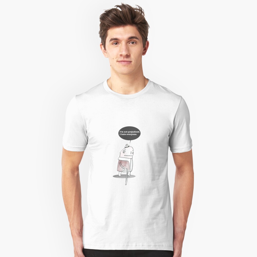 I Hate Everyone Slim Fit T-Shirt