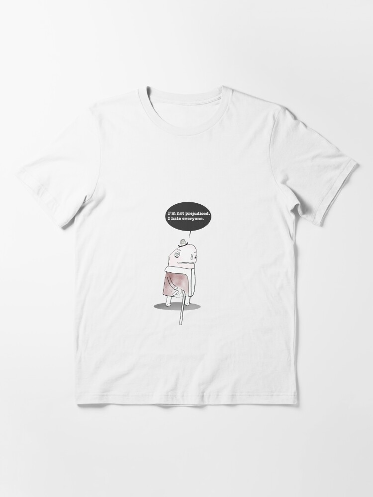 Thumbnail 3 of 7, Essential T-Shirt, I Hate Everyone designed and sold by LowHumour.