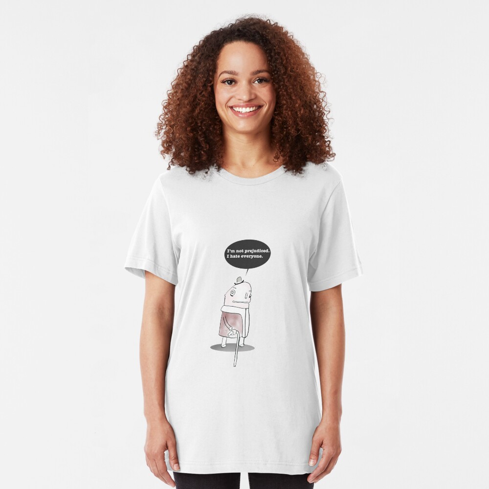 I Hate Everyone Slim Fit T-Shirt