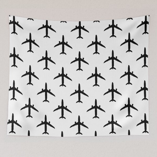 Item preview, Plane silhouette pattern designed and sold by DaryaGeft.