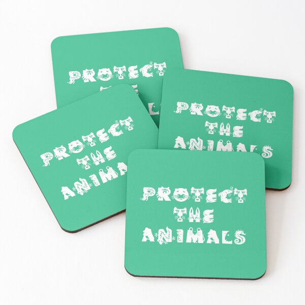 Item preview, PROTECT THE ANIMALS designed and sold by Doodlehub.