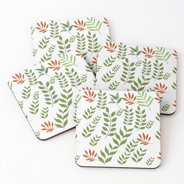 Item preview, Vintage Green Spring Leaf pattern designed and sold by OneTimeEngineer.