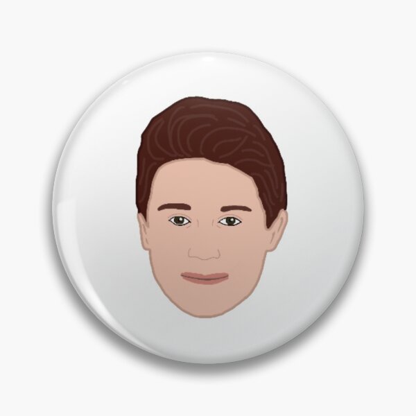 Item preview, Quinn Hughes Face Sticker designed and sold by Faith Harden.