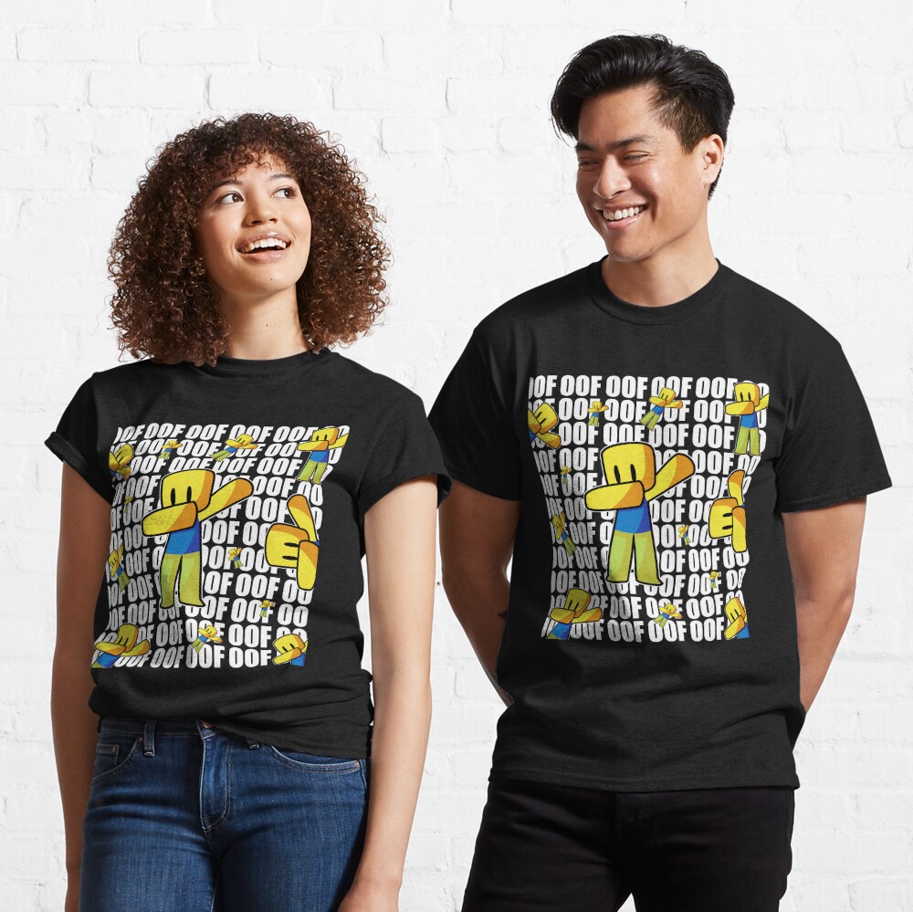 Roblox Oof Noob T Shirt By Smoothnoob Redbubble