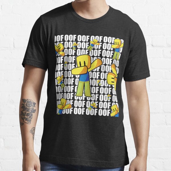 Roblox Oof Dabbing Dab Hand Drawn Pattern Gaming Noob Gift For Kids T Shirt By Smoothnoob Redbubble - kaboom roblox inspired animated blocky character noob t shirt lightweight sweatshirt by smoothnoob