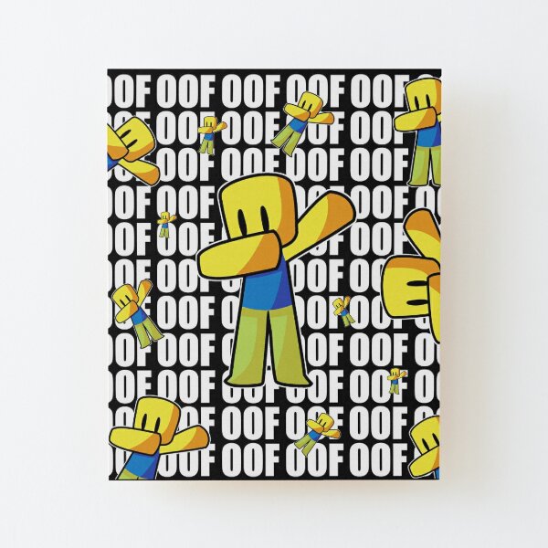 R For Roblox Mounted Print By Nathanrikihana Redbubble - roblox shooting oofs