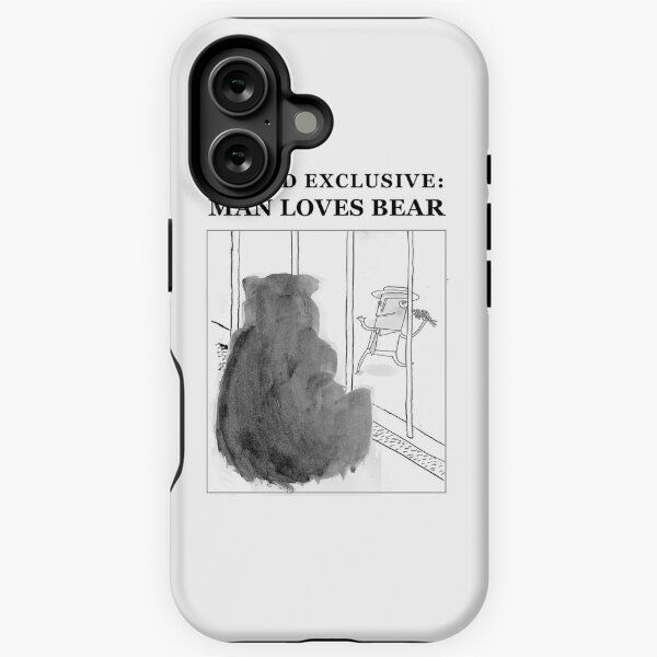 Item preview, Man Loves Bear designed and sold by LowHumour.
