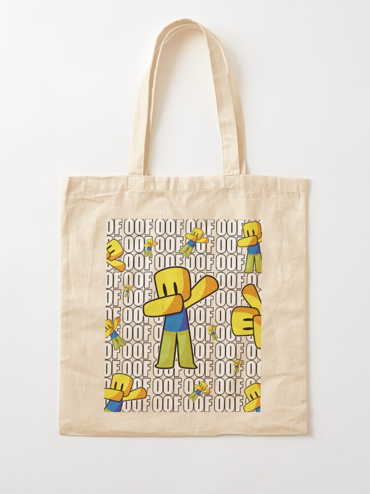 Roblox Oof Dabbing Dab Hand Drawn Pattern Gaming Noob Gift For Kids Tote Bag By Smoothnoob Redbubble - roblox dabbing tote bag