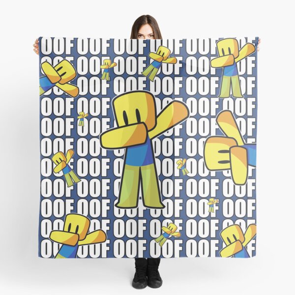 Roblox Oof Dabbing Dab Hand Drawn Gaming Noob Gift For Kids Scarf By Smoothnoob Redbubble - roblox dabbing dab hand drawn gaming noob gift for gamers roblox sticker teepublic