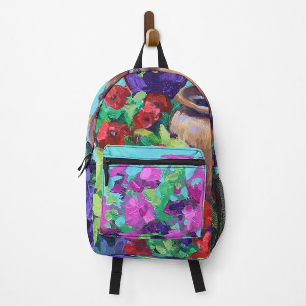 Item preview, Porch Garden Colorful Painting designed and sold by Karen Ilari.