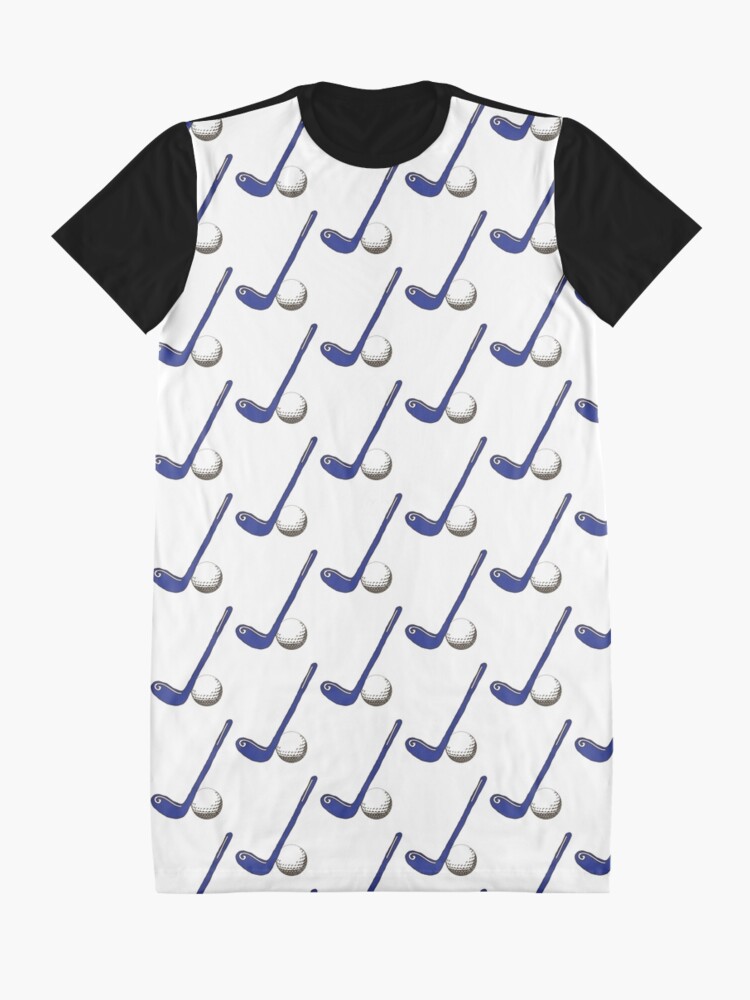 Alternate view of golf. golf ball Graphic T-Shirt Dress
