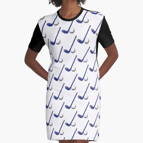 golf. golf ball Graphic T-Shirt Dress