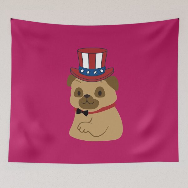 Item preview, Adorable Pug - Pink designed and sold by simplyken2.