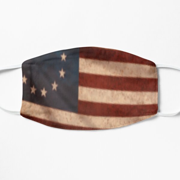 Betsy Ross flag Flat Mask