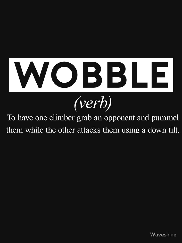 wobble-the-definition-t-shirt-for-sale-by-waveshine-redbubble