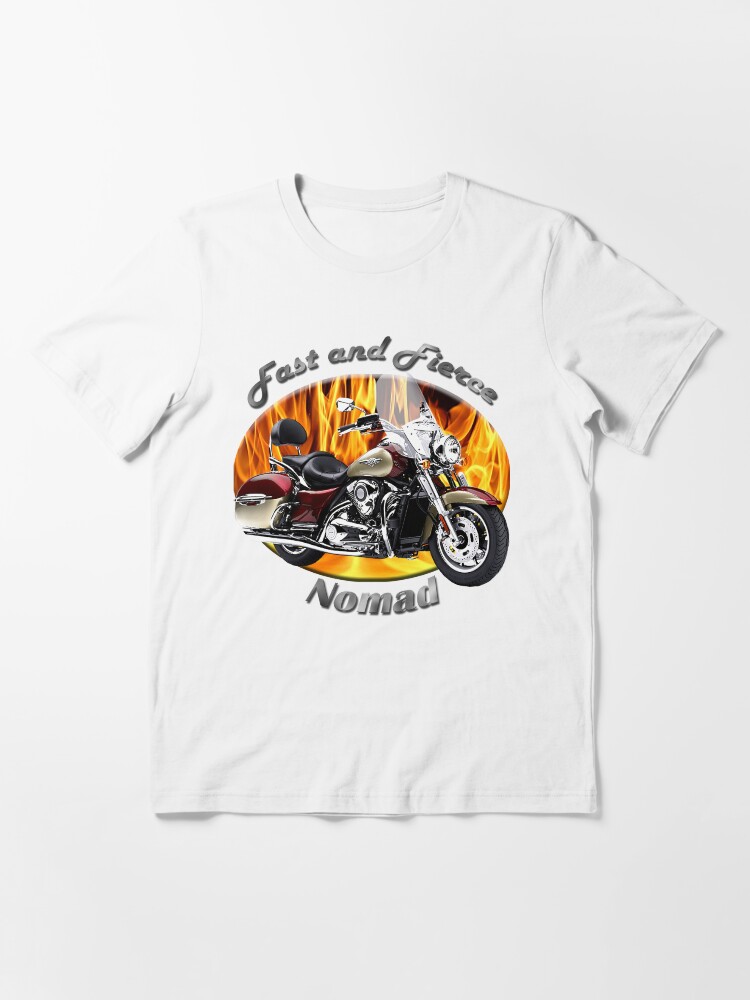 Alternate view of Kawasaki Nomad Fast And Fierce Essential T-Shirt
