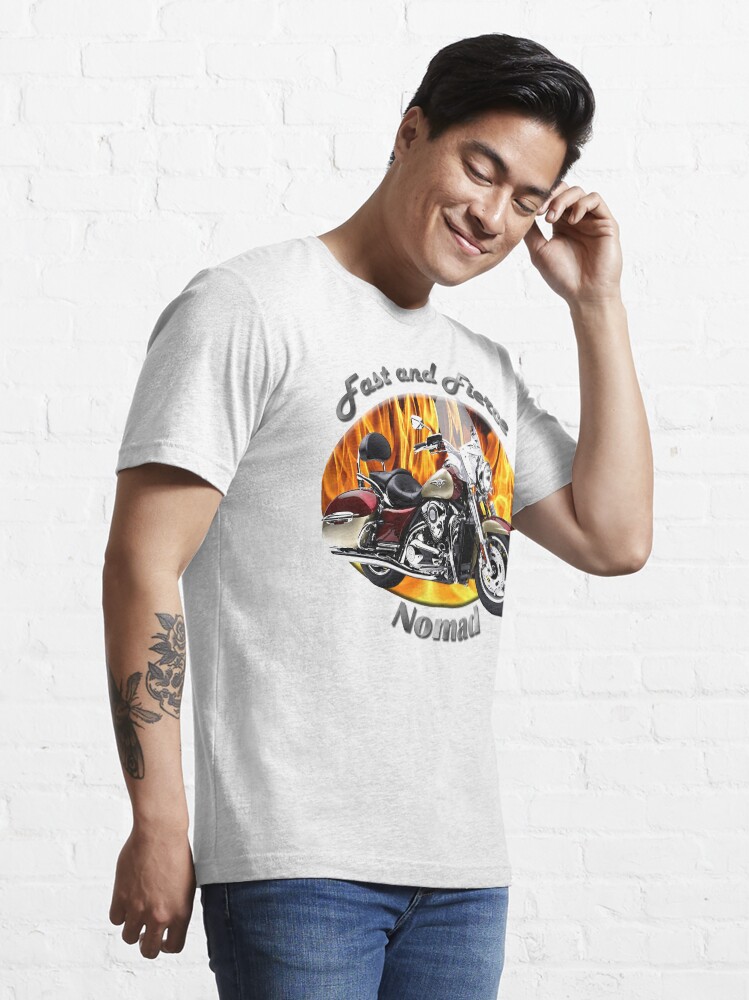 Alternate view of Kawasaki Nomad Fast And Fierce Essential T-Shirt