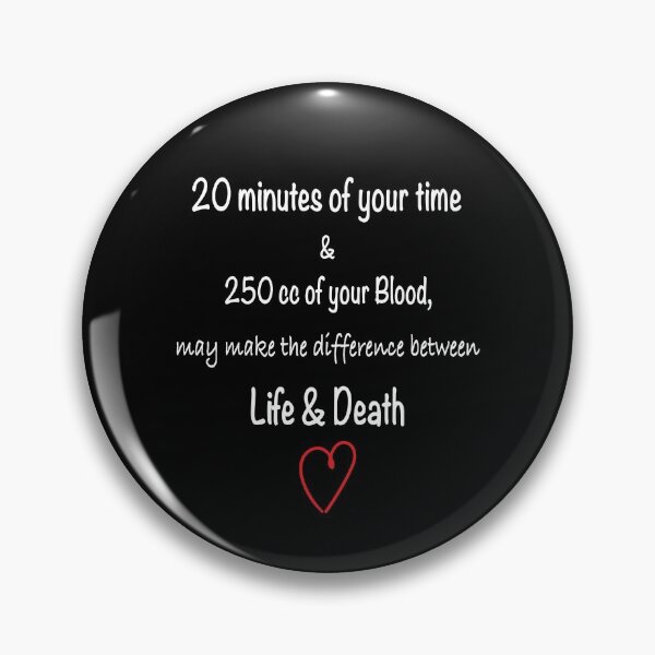 Item preview, 20 Minutes of your time and 250 cc of your Blood, May make the Difference between Life and Death: Time to Take a Blood donation, Blood Donor, Transfusion, Cute Family Gift idea for Mom, Dad & Siblings designed and sold by JustBeeAwesome.