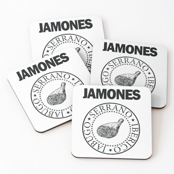 Item preview, Jamones - black version designed and sold by frittercritters.