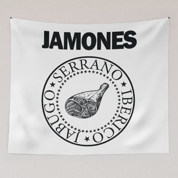 Item preview, Jamones - black version designed and sold by frittercritters.