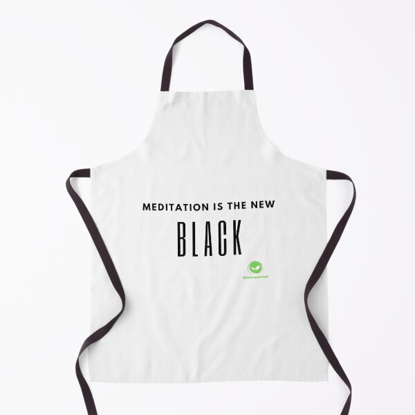 Item preview, Meditation is the new black designed and sold by balanceyourleaf.