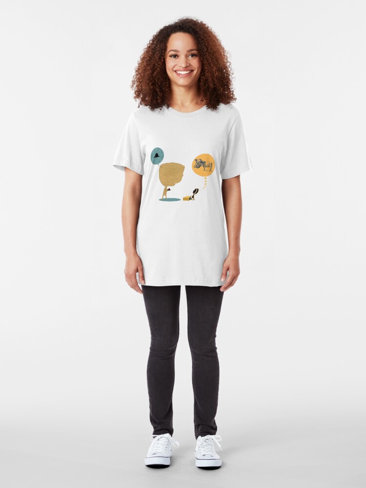 Alternate view of You're Going To Need A Bigger Hat Slim Fit T-Shirt