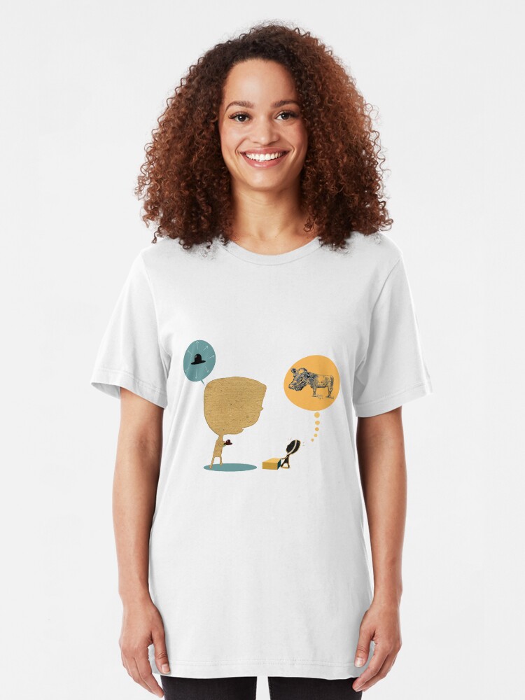 Alternate view of You're Going To Need A Bigger Hat Slim Fit T-Shirt