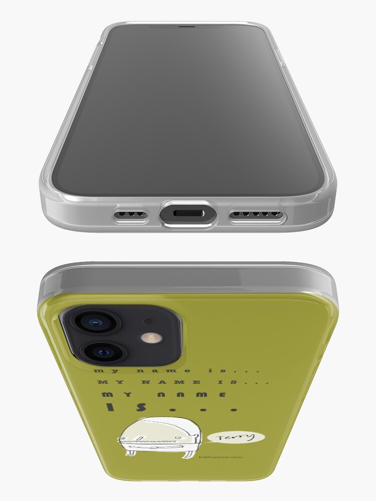 Alternate view of Hi, My Name Is.... Terry iPhone Case & Cover
