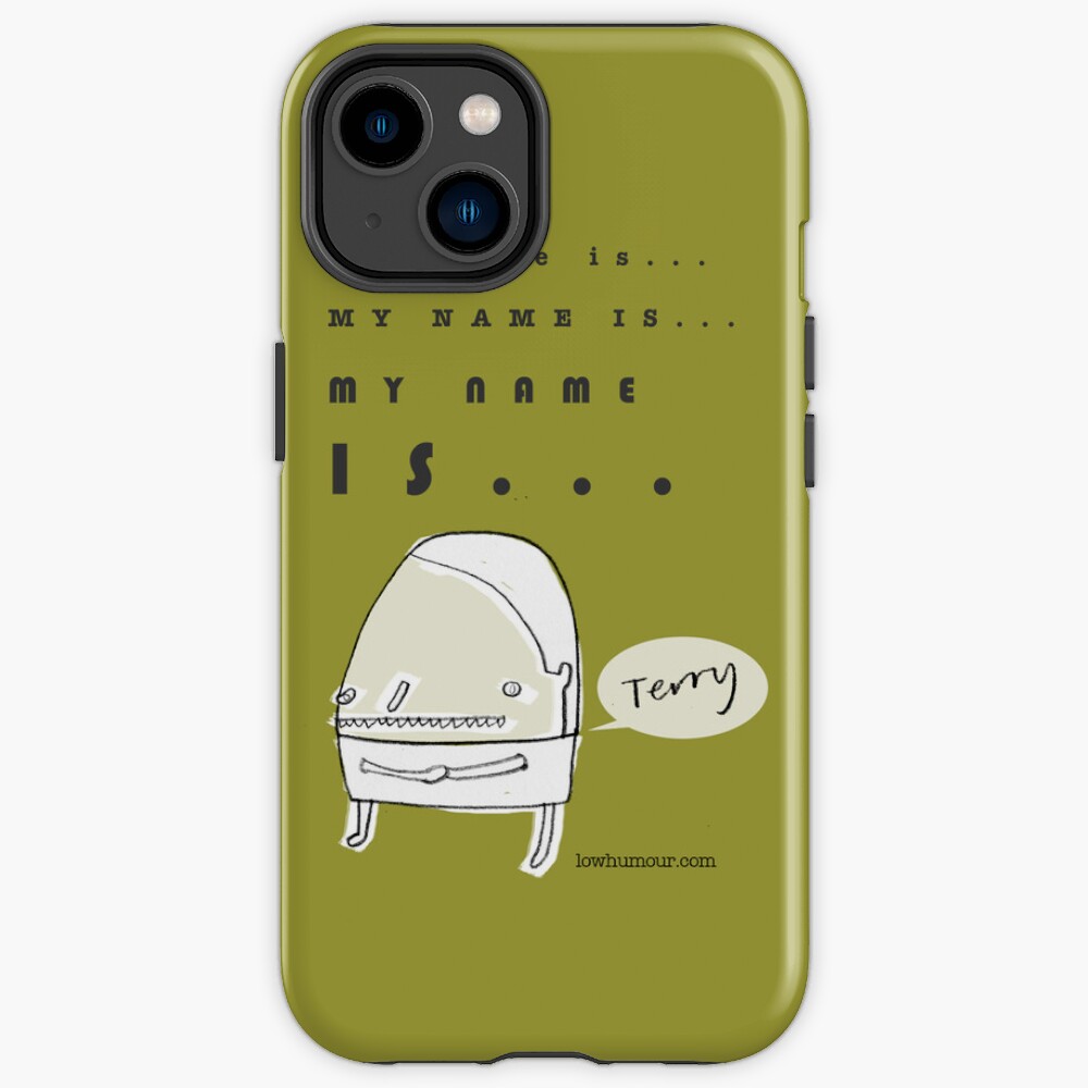 Hi, My Name Is.... Terry iPhone Case