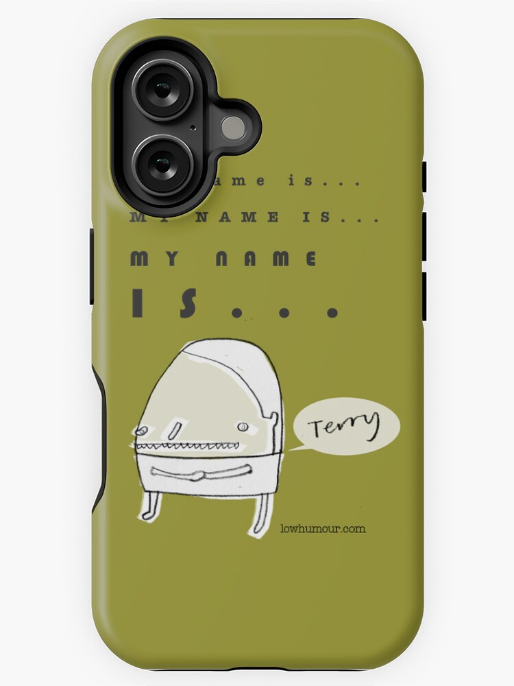 Thumbnail 1 of 4, iPhone Case, Hi, My Name Is.... Terry designed and sold by LowHumour.