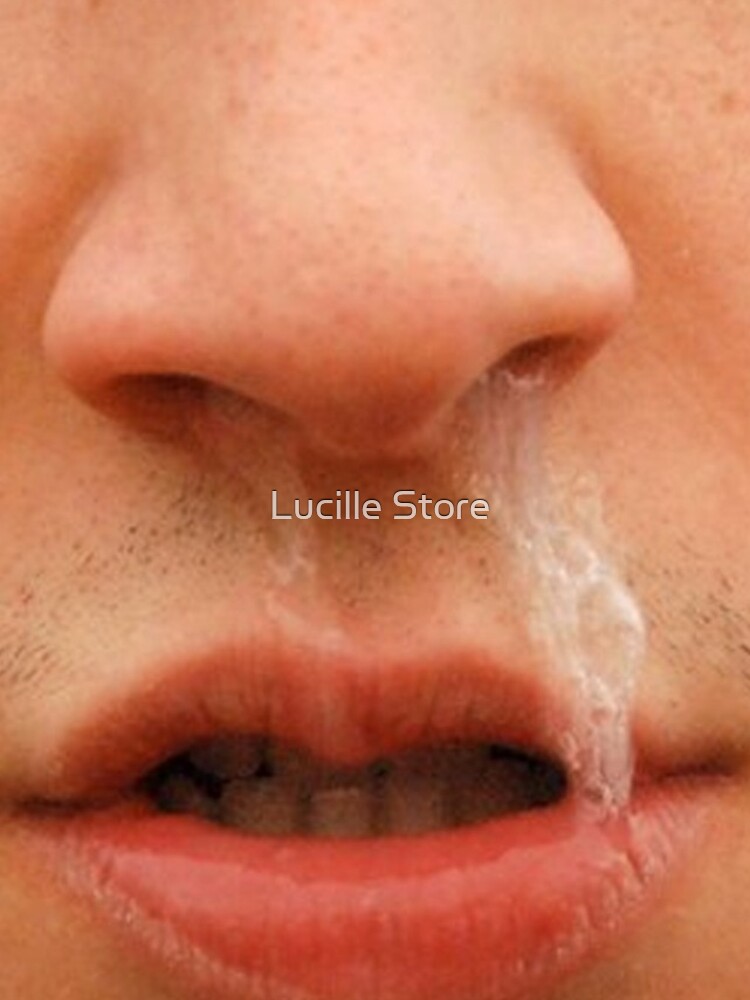 "Funny Face Gross Snot Nose Man Mask For Gift " iPhone Case for Sale by