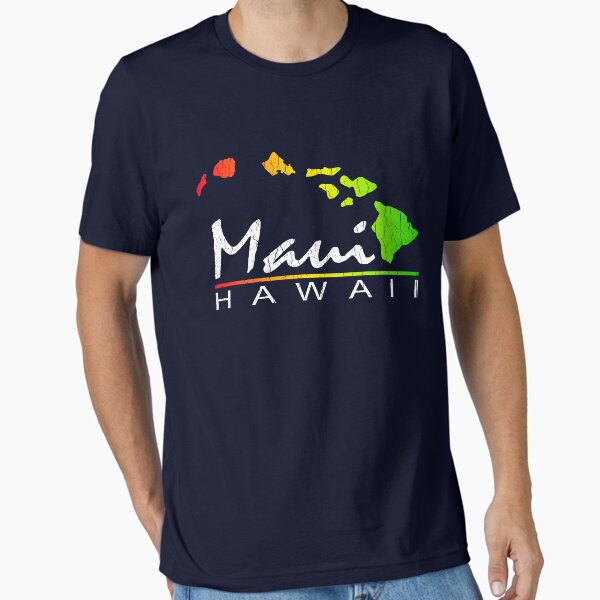 Item preview, Maui - Hawaiian Islands (Vintage Distressed Look) designed and sold by ROBOTFACE .