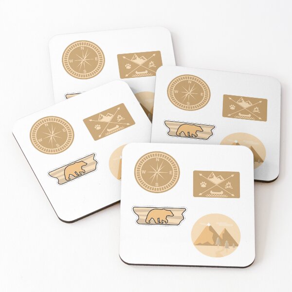 Item preview, Outdoors Adventure Sticker Pack designed and sold by justinf24.