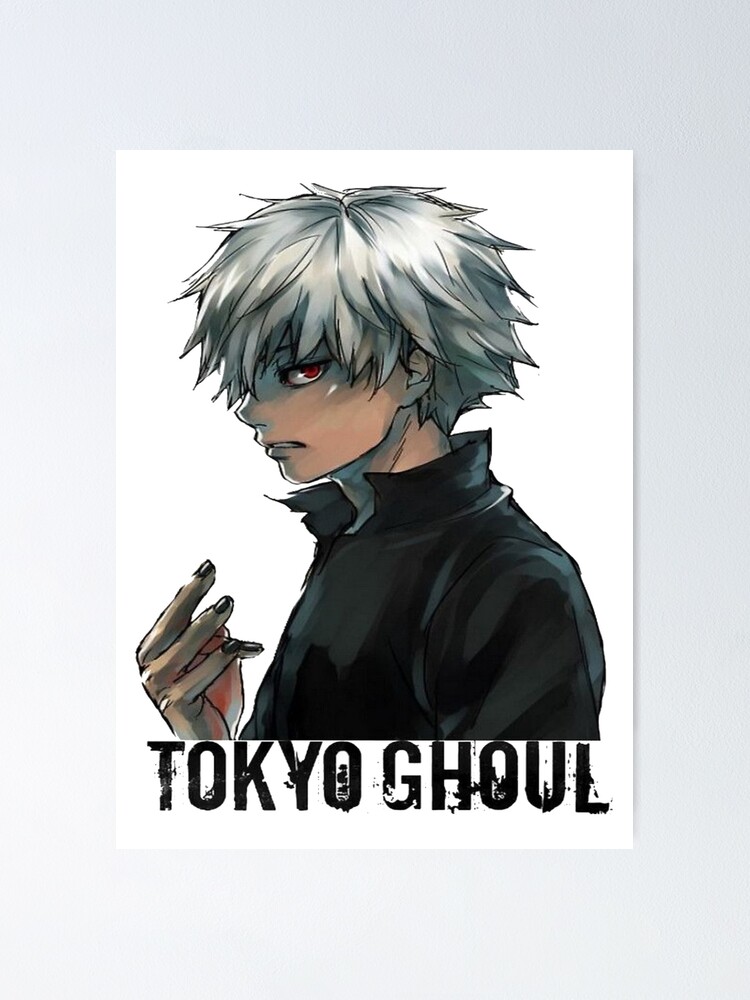 Ken Kaneni Tokyo Ghoul Poster By Dkalex Redbubble