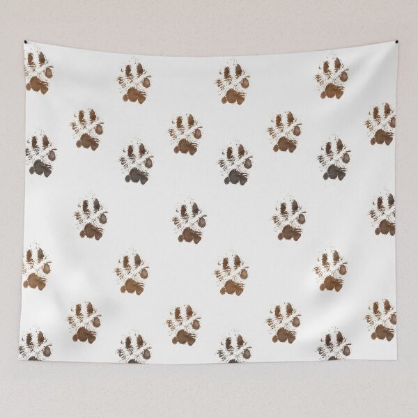 Item preview, Muddy paw prints -  Real looking and authentic designed and sold by bdws.