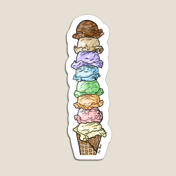 Item preview, Ice cream stack designed and sold by sydroost.