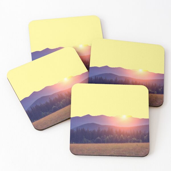 Item preview, sunset behind the mountain designed and sold by SherriMans.