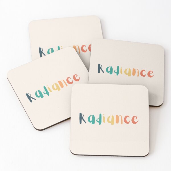 Item preview, Radiance Tropical Text Multi Coloured | Natropycals designed and sold by natropycals.