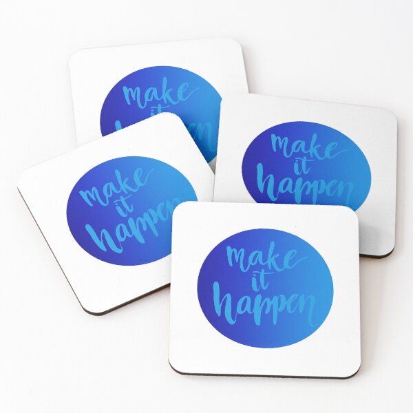 Item preview, Make It Happen Quote designed and sold by DigitalartbyD.