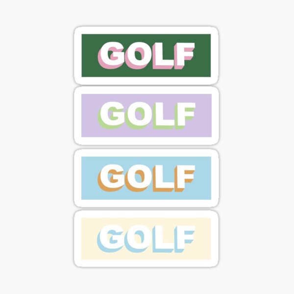 golf on X: Cool Tyler, the creator sticker