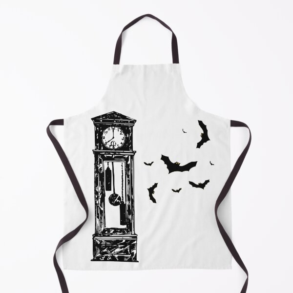 Item preview, Grandfather Clock with Spooky Bats designed and sold by DesignsofNote.