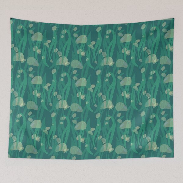 Item preview, Seaweed and bubbles designed and sold by itsatiepo.