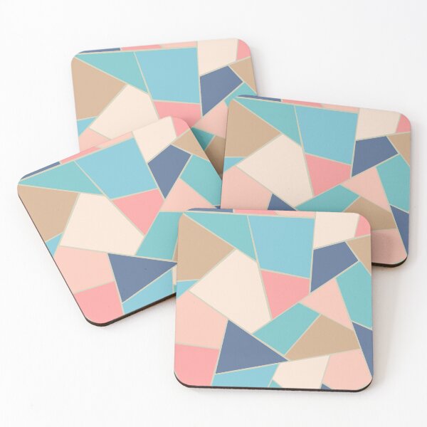 Item preview, Pastel Geometric Summer Glam #1 #geo #decor #art designed and sold by Anita's & Bella's Art.